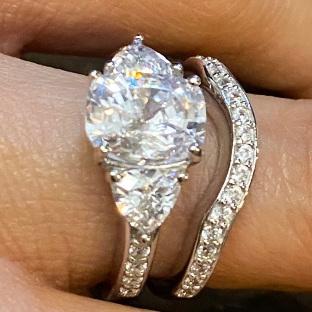 Diamonique Bridal Set
